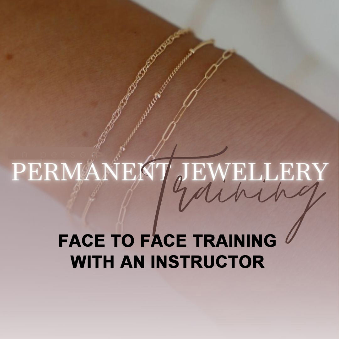 Permanent Jewelry Patches Leather Permanent Jewellery Training Face To Face Training With An Instructor
